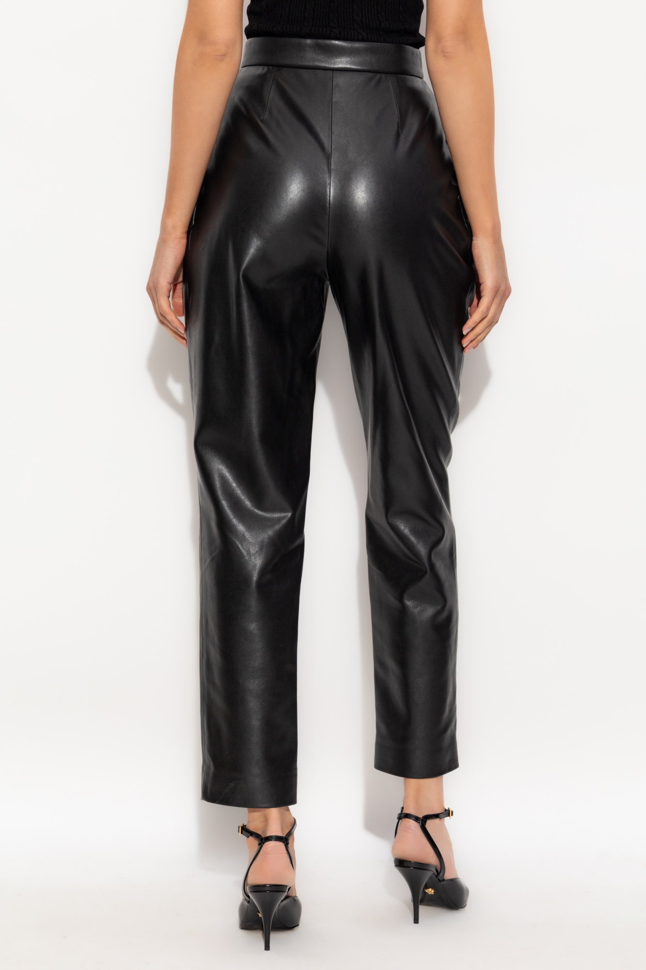 Balmain Vegan leather trousers | Women's | Vitkac